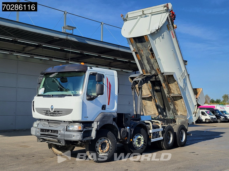 Renault Kerax 430 8X4 16m3 tipper Retarder Big-Axle steel suspension automatic Euro 5 - Camião basculante: foto 2 Renault Kerax 430 8X4 16m3 tipper Retarder Big-Axle steel suspension automatic Euro 5 - Camião basculante: foto 2
