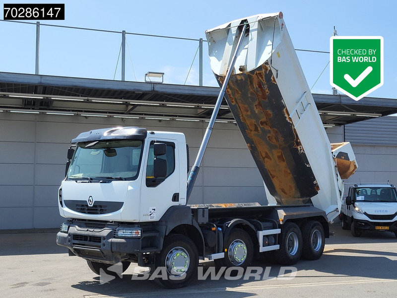 Renault Kerax 460 8X4 17m3 tipper Automatic Big-Axle Retarder Steel suspension Euro 5 - Camião basculante: foto 1 Renault Kerax 460 8X4 17m3 tipper Automatic Big-Axle Retarder Steel suspension Euro 5 - Camião basculante: foto 1