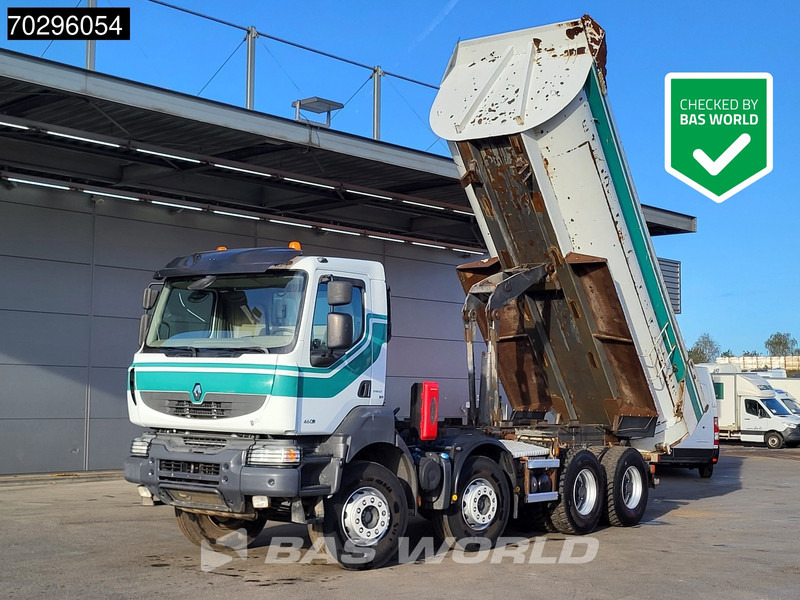 Renault Kerax 460 8X4 Steel Tipper Retarder Big-Axle Steelsuspension Euro 5 - Camião basculante: foto 1 Renault Kerax 460 8X4 Steel Tipper Retarder Big-Axle Steelsuspension Euro 5 - Camião basculante: foto 1