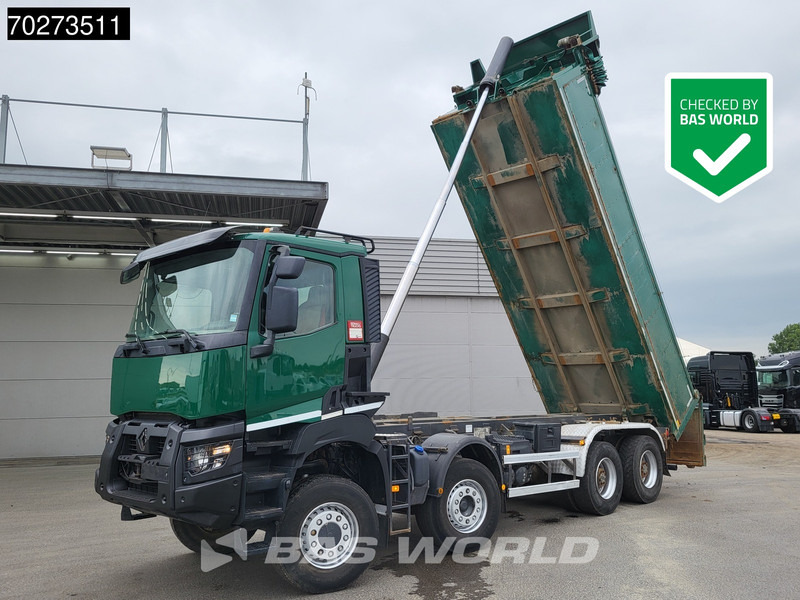 Renault Kerax 460 8X6 15m3 WAF tipper 8x6 Manual Steel suspension Euro 6 - Camião basculante: foto 1 Renault Kerax 460 8X6 15m3 WAF tipper 8x6 Manual Steel suspension Euro 6 - Camião basculante: foto 1