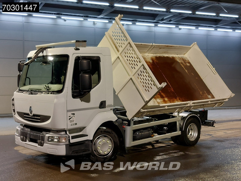 Renault Midlum 220 4X2 3-way tipper Manual Steel suspension Telma Retarder Euro 5 - Camião basculante: foto 3 Renault Midlum 220 4X2 3-way tipper Manual Steel suspension Telma Retarder Euro 5 - Camião basculante: foto 3