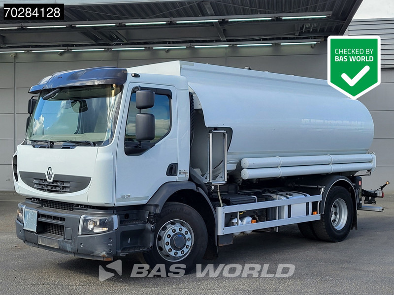 Renault Premium 380 4X4 4x4 14.000 Liter Fuel tanker 6 compartments ADR Hydrodrive Euro 5 - Camião cisterna: foto 1 Renault Premium 380 4X4 4x4 14.000 Liter Fuel tanker 6 compartments ADR Hydrodrive Euro 5 - Camião cisterna: foto 1