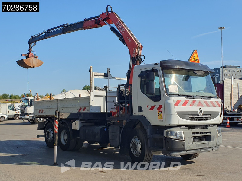 Renault Premium 380 Premium 6X2 Fassi F150A23 Crane Remote Tipper Manual Euro 5 - Camião basculante, Camião grua: foto 3 Renault Premium 380 Premium 6X2 Fassi F150A23 Crane Remote Tipper Manual Euro 5 - Camião basculante, Camião grua: foto 3