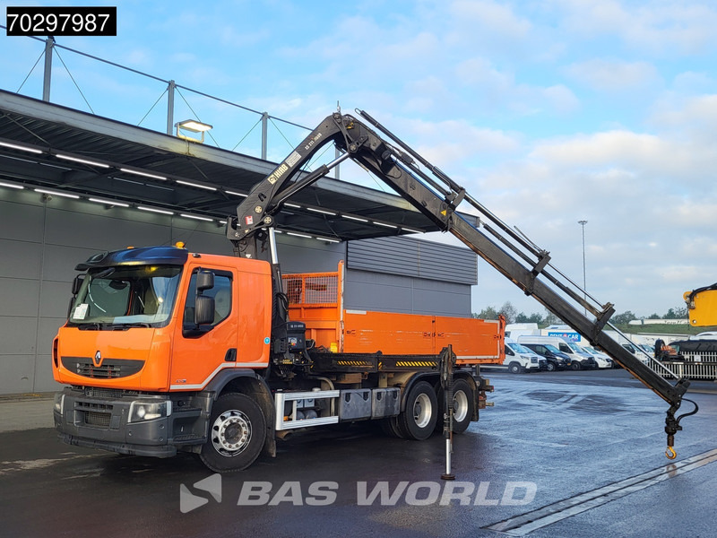 Renault Premium 430 Lander 6X4 HIAB 211 EP-4 Crane Kran Tipper Big-Axle Euro 5 - Camião basculante, Camião grua: foto 5 Renault Premium 430 Lander 6X4 HIAB 211 EP-4 Crane Kran Tipper Big-Axle Euro 5 - Camião basculante, Camião grua: foto 5