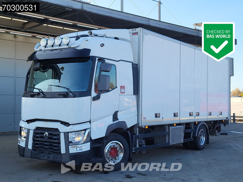 Renault T 380 4X2 21 Tons Full Air 2t Tailgate Euro 6 - Camião furgão: foto 1 Renault T 380 4X2 21 Tons Full Air 2t Tailgate Euro 6 - Camião furgão: foto 1