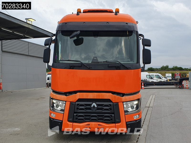 Camião de caixa aberta/ Plataforma, Camião grua Renault T 380 4X2 Palfinger PK18002-EH Kran Crane Retarder Standklima Euro 6: foto 11