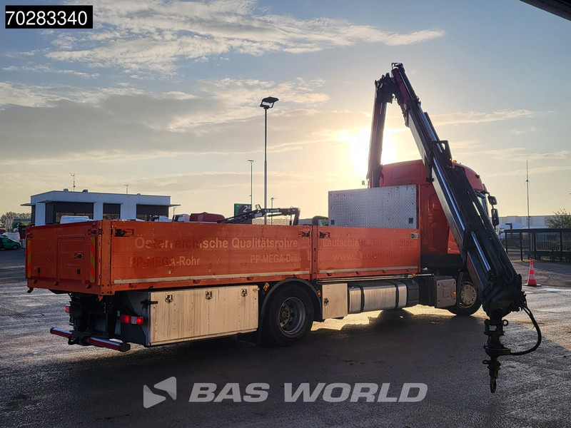 Renault T 380 4X2 Palfinger PK18002-EH Kran Crane Retarder Standklima Euro 6 - Camião de caixa aberta/ Plataforma, Camião grua: foto 5 Renault T 380 4X2 Palfinger PK18002-EH Kran Crane Retarder Standklima Euro 6 - Camião de caixa aberta/ Plataforma, Camião grua: foto 5