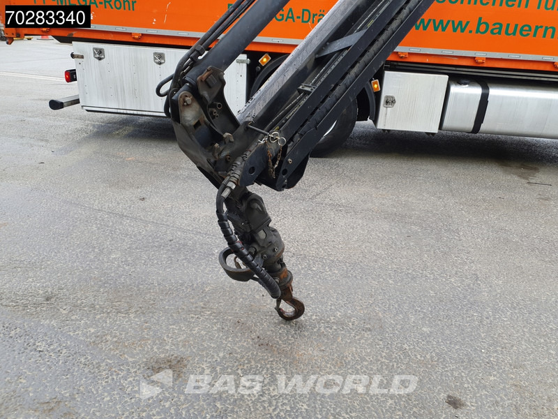 Camião de caixa aberta/ Plataforma, Camião grua Renault T 380 4X2 Palfinger PK18002-EH Kran Crane Retarder Standklima Euro 6: foto 19