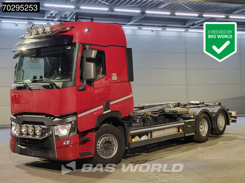 Renault T 520 6X2 21Ton Meiller RS 21.70 Retarder Lift+Steering-Axle Automatic ACC Euro 6 - Camião polibenne: foto 1 Renault T 520 6X2 21Ton Meiller RS 21.70 Retarder Lift+Steering-Axle Automatic ACC Euro 6 - Camião polibenne: foto 1