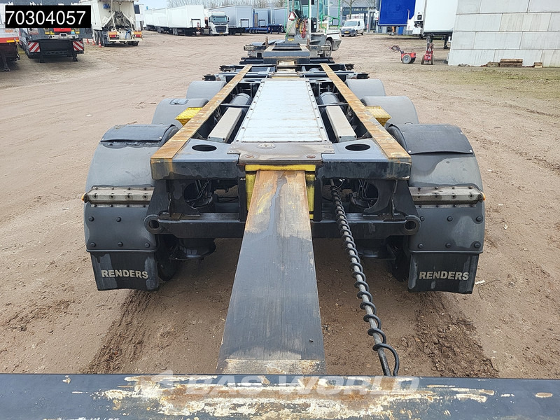 Semi-reboque transportador de contêineres/ Caixa móvel Renders 800 3 axles TUV 10/26 Multi 45'ft Lifting Axle: foto 10