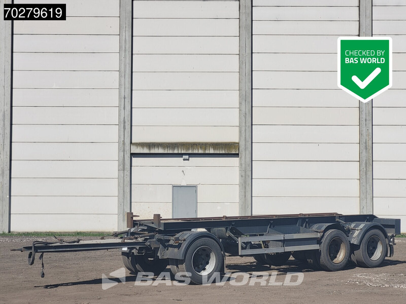 Reboque transportador de contêineres/ Caixa móvel Renders RAC 10.18 Liftachse: foto 1