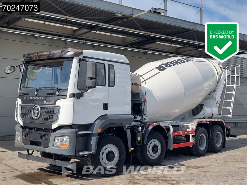 SHACMAN M3000 S 8X4 8m3 Liebherr mixer Manual Big-Axle Steelsuspension - Camião betoneira: foto 1 SHACMAN M3000 S 8X4 8m3 Liebherr mixer Manual Big-Axle Steelsuspension - Camião betoneira: foto 1