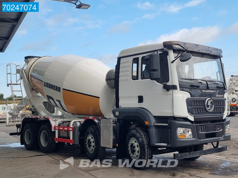 SHACMAN M3000 S 8X4 NEW! 8m3 Liebherr Mixer Big-Axle Steelsuspension - Camião betoneira: foto 3 SHACMAN M3000 S 8X4 NEW! 8m3 Liebherr Mixer Big-Axle Steelsuspension - Camião betoneira: foto 3