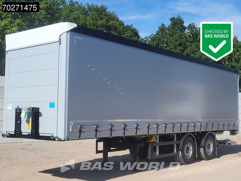 SYSTEM TRAILERS LPRS18 NEW Tailgate Lenkachse Hartholz-Bodenn - Semi-reboque de lona: foto 1 SYSTEM TRAILERS LPRS18 NEW Tailgate Lenkachse Hartholz-Bodenn - Semi-reboque de lona: foto 1