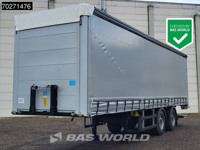 SYSTEM TRAILERS LPRS18 NEW Tailgate Lenkachse Hartholz-Bodenn - Semi-reboque de lona: foto 1 SYSTEM TRAILERS LPRS18 NEW Tailgate Lenkachse Hartholz-Bodenn - Semi-reboque de lona: foto 1