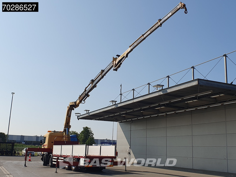 Scania 124G 470 8X4 Palfinger PK45000 C4 Crane Kran Fly-Jib Manual Steering Axle Euro 3 - Camião de caixa aberta/ Plataforma, Camião grua: foto 2 Scania 124G 470 8X4 Palfinger PK45000 C4 Crane Kran Fly-Jib Manual Steering Axle Euro 3 - Camião de caixa aberta/ Plataforma, Camião grua: foto 2