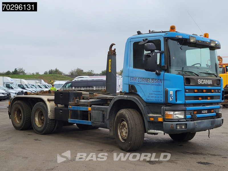 Scania 420 6X4 20tons Marrel THM 20000 Manual Retarder Steelsuspension Euro 3 - Camião polibenne: foto 3 Scania 420 6X4 20tons Marrel THM 20000 Manual Retarder Steelsuspension Euro 3 - Camião polibenne: foto 3