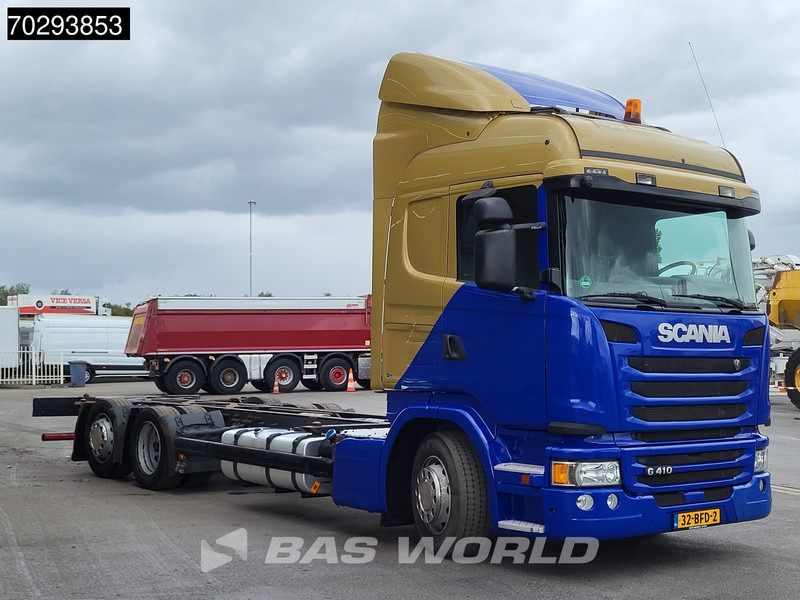 Scania G410 6X2 NL-Truck BDF Retarder Lift-Steering Axle ACC Hydraulic Euro 6 - Camião transportador de contêineres/ Caixa móvel: foto 3 Scania G410 6X2 NL-Truck BDF Retarder Lift-Steering Axle ACC Hydraulic Euro 6 - Camião transportador de contêineres/ Caixa móvel: foto 3