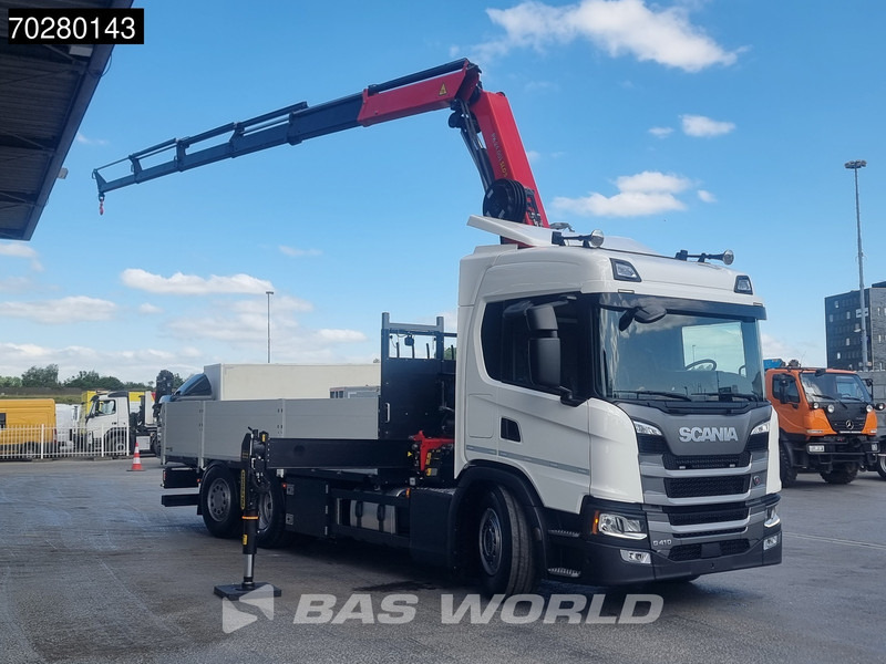 Scania G410 6X2 Palfinger PK24.001 SLD 5 Kran Crane Retarder Lift+Lenkachse Euro 6 - Camião de caixa aberta/ Plataforma, Camião grua: foto 3 Scania G410 6X2 Palfinger PK24.001 SLD 5 Kran Crane Retarder Lift+Lenkachse Euro 6 - Camião de caixa aberta/ Plataforma, Camião grua: foto 3