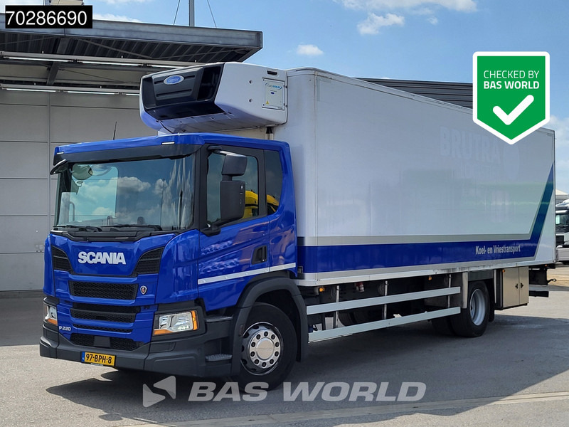 Scania P220 P 4X2 NL-Truck Carrier Supra 1150 Mt Automatic Ladebordwand Euro 6 - Camião frigorífico: foto 1 Scania P220 P 4X2 NL-Truck Carrier Supra 1150 Mt Automatic Ladebordwand Euro 6 - Camião frigorífico: foto 1
