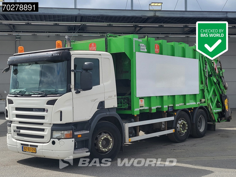 Scania P280 6X2 NL-Truck 20m3 MOL Pusher 2000 Lift-Lenkachse Euro 5 - Caminhão de lixo: foto 1 Scania P280 6X2 NL-Truck 20m3 MOL Pusher 2000 Lift-Lenkachse Euro 5 - Caminhão de lixo: foto 1