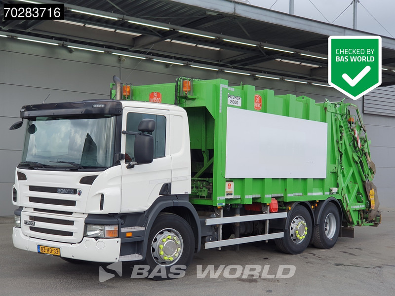 Scania P280 6X2 NL-Truck VDK Pusher2000 CB011 Eurolift Euro 5 - Caminhão de lixo: foto 1 Scania P280 6X2 NL-Truck VDK Pusher2000 CB011 Eurolift Euro 5 - Caminhão de lixo: foto 1
