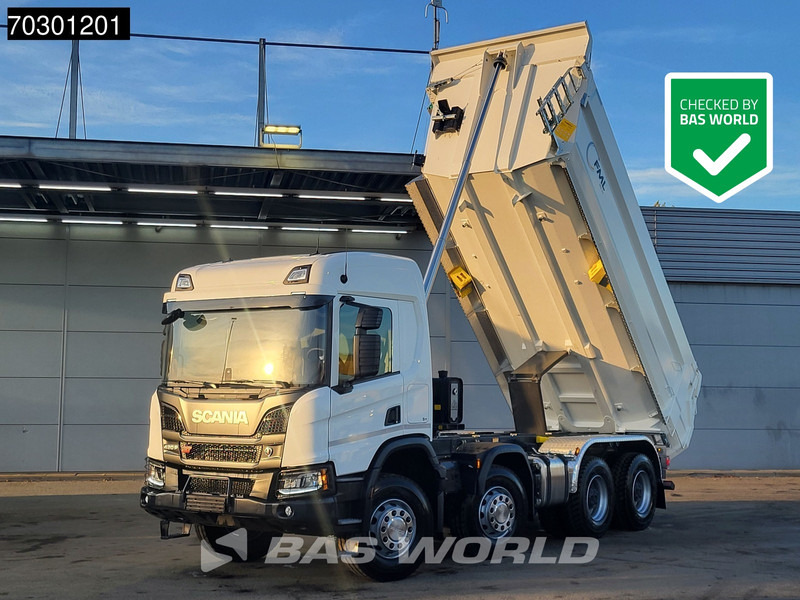 Scania P420 8X4 NEW 18m3 KH Tipper Big-Axle Steelsuspension Automatic Euro 6 - Camião basculante: foto 1 Scania P420 8X4 NEW 18m3 KH Tipper Big-Axle Steelsuspension Automatic Euro 6 - Camião basculante: foto 1