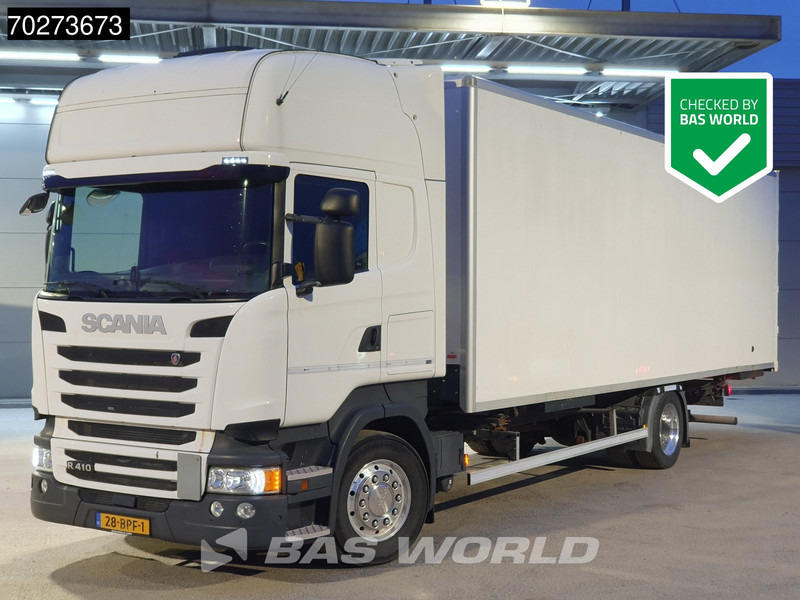 Scania R410 4X2 NL-Truck BDF Retarder Topline Euro 6 - Camião transportador de contêineres/ Caixa móvel: foto 1 Scania R410 4X2 NL-Truck BDF Retarder Topline Euro 6 - Camião transportador de contêineres/ Caixa móvel: foto 1