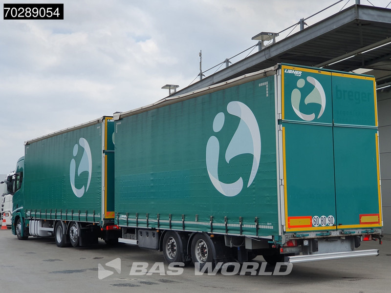Scania R410 6X2 Combi Retarder Standklima lifting roof ACC LED Euro 6 - Camião de lona: foto 2 Scania R410 6X2 Combi Retarder Standklima lifting roof ACC LED Euro 6 - Camião de lona: foto 2