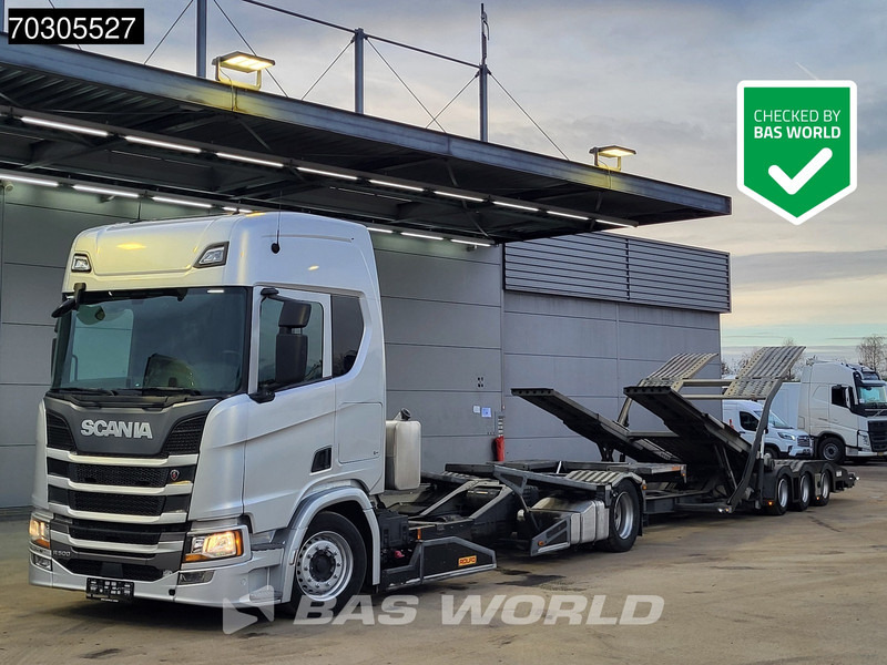 Scania R500 4X2 Rolfo Hercules 3 Truck Transporter Air suspension Automatic Euro 6 - Camião transporte de veículos: foto 1 Scania R500 4X2 Rolfo Hercules 3 Truck Transporter Air suspension Automatic Euro 6 - Camião transporte de veículos: foto 1