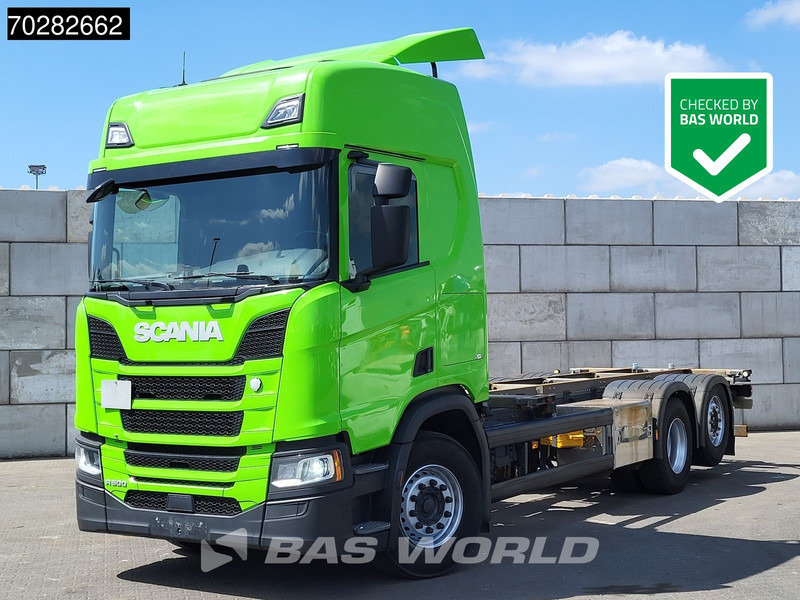 Scania R500 6X2 Retarder LED ACC Euro 6 - Camião transportador de contêineres/ Caixa móvel: foto 1 Scania R500 6X2 Retarder LED ACC Euro 6 - Camião transportador de contêineres/ Caixa móvel: foto 1