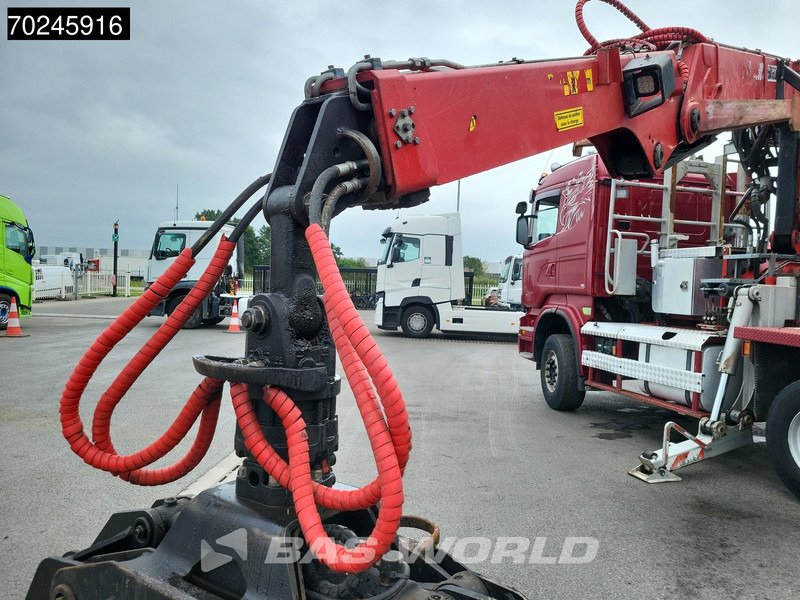 Scania R580 6X4 3-Pedals Jonsered J28505 83 Crane Kran Steel-suspension Retarder Euro 6 - Camião de transporte de madeira, Camião grua: foto 5 Scania R580 6X4 3-Pedals Jonsered J28505 83 Crane Kran Steel-suspension Retarder Euro 6 - Camião de transporte de madeira, Camião grua: foto 5