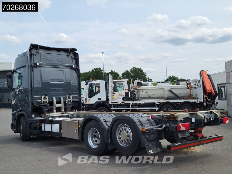 Scania S540 6X2 Retarder Euro 6 ACC Navi ADR Euro 6 - Camião transportador de contêineres/ Caixa móvel: foto 2 Scania S540 6X2 Retarder Euro 6 ACC Navi ADR Euro 6 - Camião transportador de contêineres/ Caixa móvel: foto 2