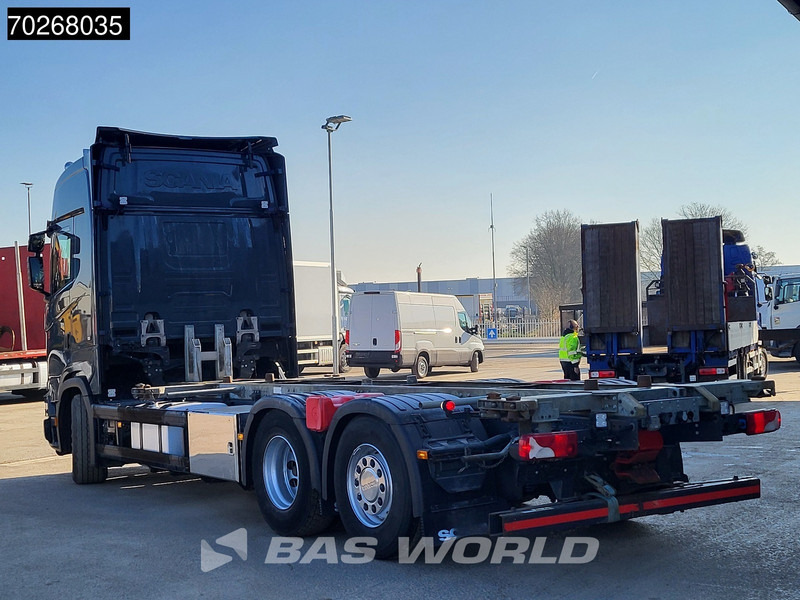 Scania S540 6X2 Retarder Full Air CS20H LED Euro 6 - Camião transportador de contêineres/ Caixa móvel: foto 2 Scania S540 6X2 Retarder Full Air CS20H LED Euro 6 - Camião transportador de contêineres/ Caixa móvel: foto 2
