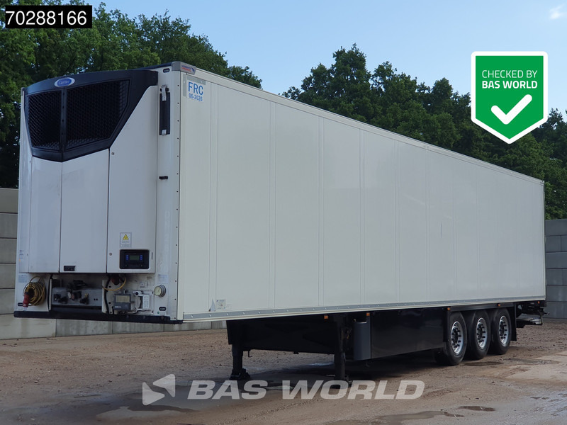 Schmitz Cargobull Carrier 3 axles Doppelverdampfer Tailgate Blumenbreit Palettenkasten LBW - Semi-reboque frigorífico: foto 1 Schmitz Cargobull Carrier 3 axles Doppelverdampfer Tailgate Blumenbreit Palettenkasten LBW - Semi-reboque frigorífico: foto 1