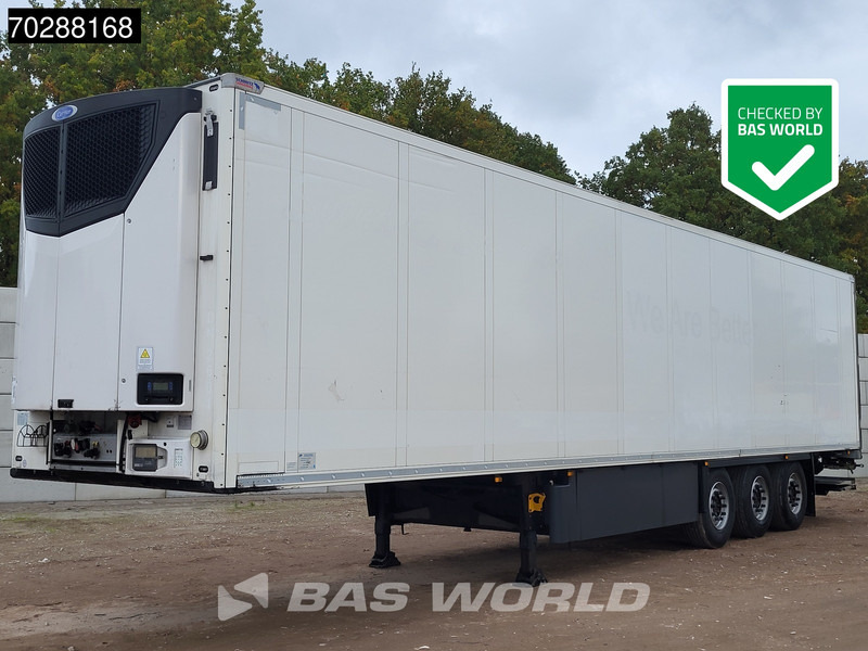 Schmitz Cargobull Carrier 3 axles Doppelverdampfer Tailgate Palettenkasten Blumenbreit LBW ATP-FRC - Semi-reboque frigorífico: foto 1 Schmitz Cargobull Carrier 3 axles Doppelverdampfer Tailgate Palettenkasten Blumenbreit LBW ATP-FRC - Semi-reboque frigorífico: foto 1