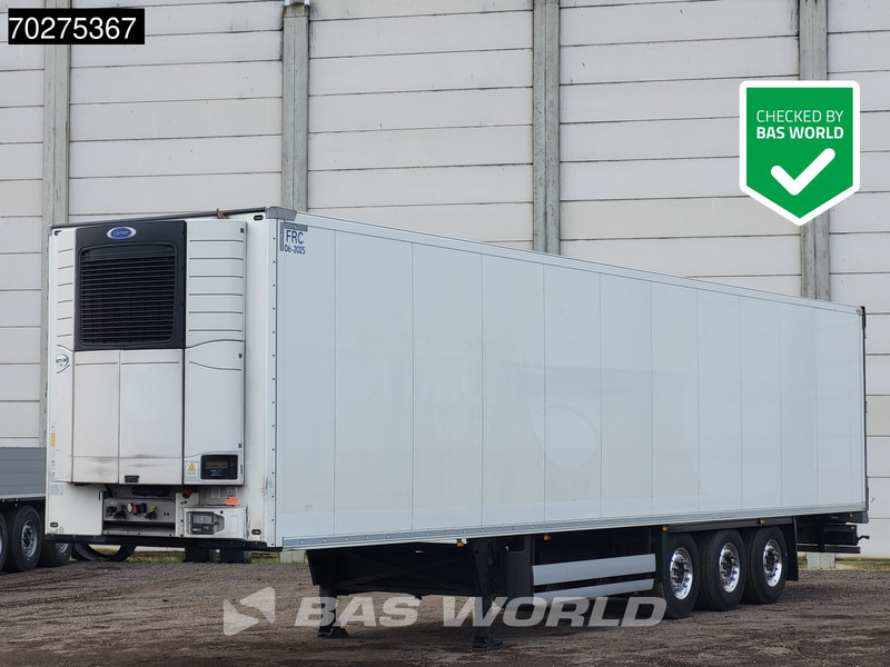 Schmitz Cargobull Carrier Vector 1950 MT 3 axles NL-Trailer Blumenbreit Doppelverdampfer Doppelstock Liftachse - Semi-reboque frigorífico: foto 1 Schmitz Cargobull Carrier Vector 1950 MT 3 axles NL-Trailer Blumenbreit Doppelverdampfer Doppelstock Liftachse - Semi-reboque frigorífico: foto 1