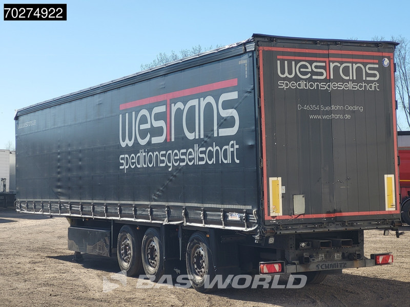 Schmitz Cargobull SD 3 axles Forklift Lift+Lenkachse SAF Palettenkasten Mitnahmestapler - Semi-reboque de lona: foto 2 Schmitz Cargobull SD 3 axles Forklift Lift+Lenkachse SAF Palettenkasten Mitnahmestapler - Semi-reboque de lona: foto 2