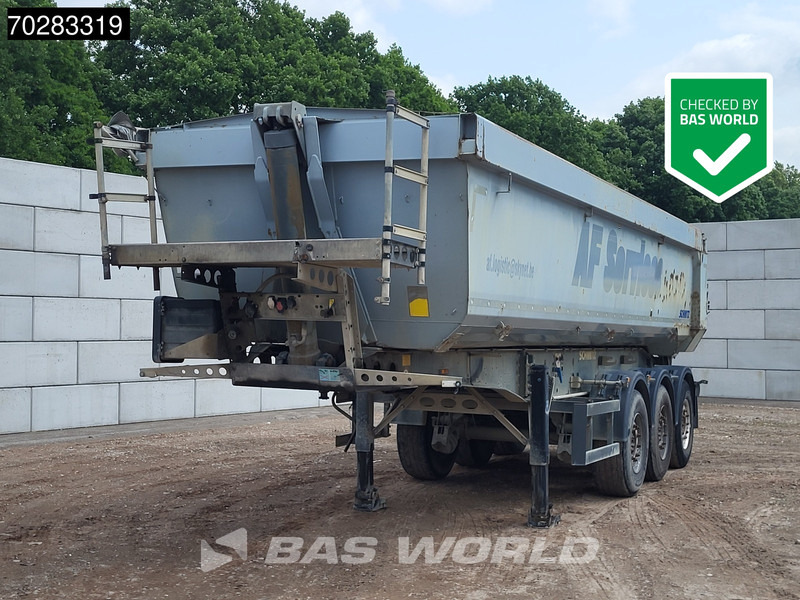 Schmitz Cargobull SGF*S3 Liftachse 28m3 - Semi-reboque basculante: foto 1 Schmitz Cargobull SGF*S3 Liftachse 28m3 - Semi-reboque basculante: foto 1