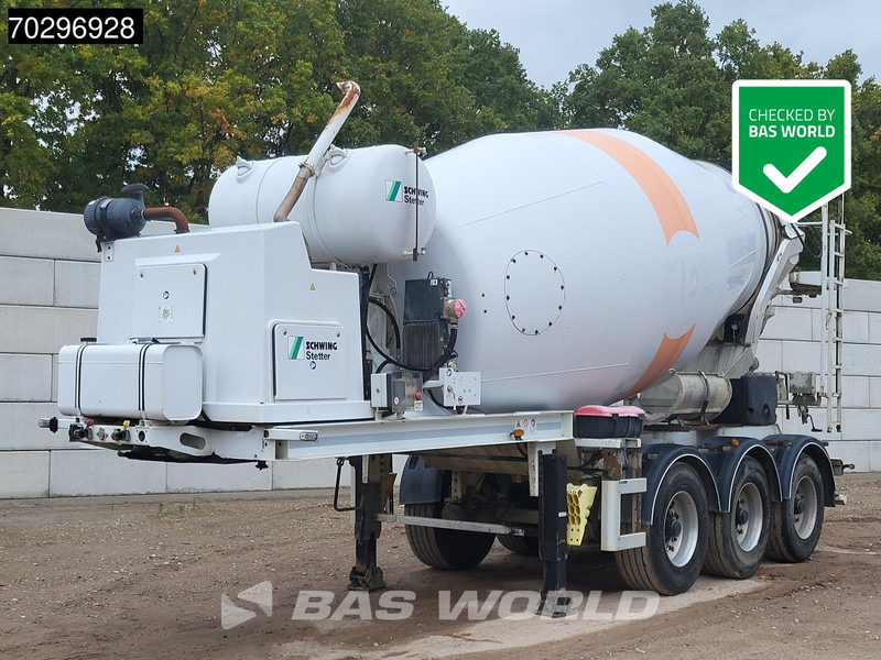 Schwing-Stetter 71/320,AC3 3 axles Concrete 12m3 Lift Axle - Semi-reboque betoneira: foto 1 Schwing-Stetter 71/320,AC3 3 axles Concrete 12m3 Lift Axle - Semi-reboque betoneira: foto 1