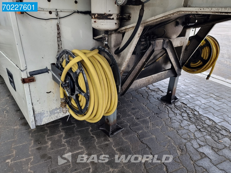 Semi-reboque Kwb P-453-STI-H 3 axles Cement Mortel Mortar 2xLenkachse TÜV 08-24: foto 8