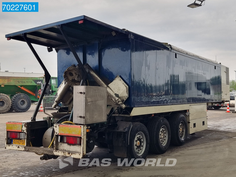 Semi-reboque Kwb P-453-STI-H 3 axles Cement Mortel Mortar 2xLenkachse TÜV 08-24: foto 6