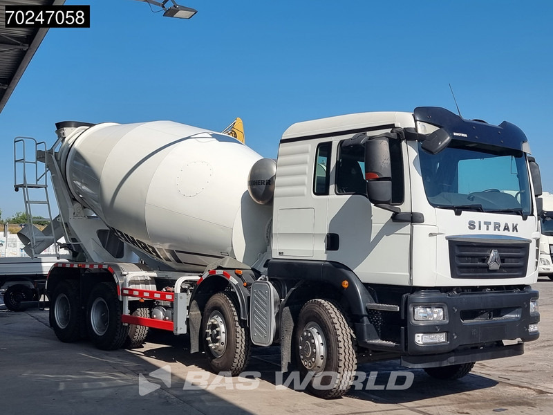 Sitrak G5 350 8X4 8m3 Liebherr Mixer Big-Axle Steelsuspension - Camião betoneira: foto 3 Sitrak G5 350 8X4 8m3 Liebherr Mixer Big-Axle Steelsuspension - Camião betoneira: foto 3