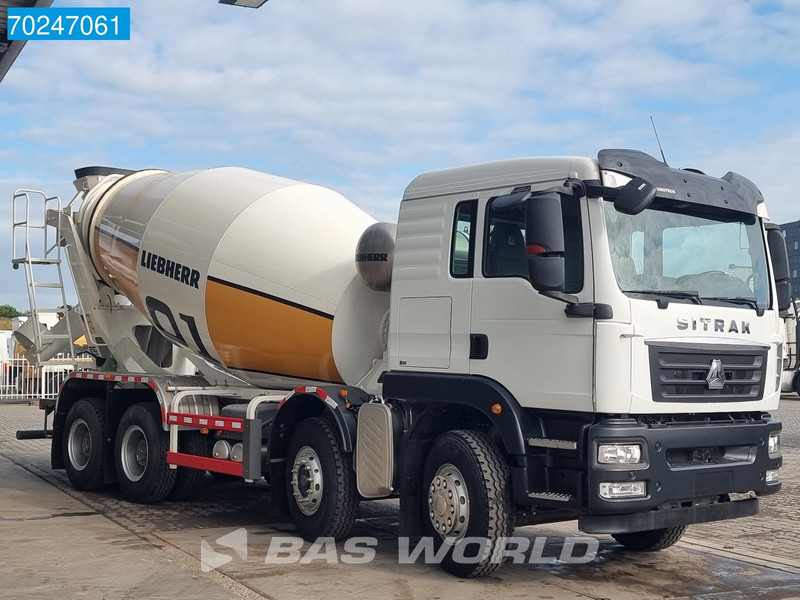 Sitrak G5 350 8X4 NEW! 8m3 Liebherr Mixer Big-Axle Steel Suspension - Camião betoneira: foto 3 Sitrak G5 350 8X4 NEW! 8m3 Liebherr Mixer Big-Axle Steel Suspension - Camião betoneira: foto 3