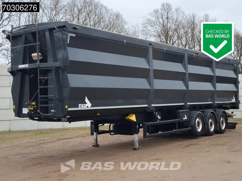 Stas S300CX TUV 06/26 Lifting Axle 68m3 - Semi-reboque basculante: foto 1 Stas S300CX TUV 06/26 Lifting Axle 68m3 - Semi-reboque basculante: foto 1