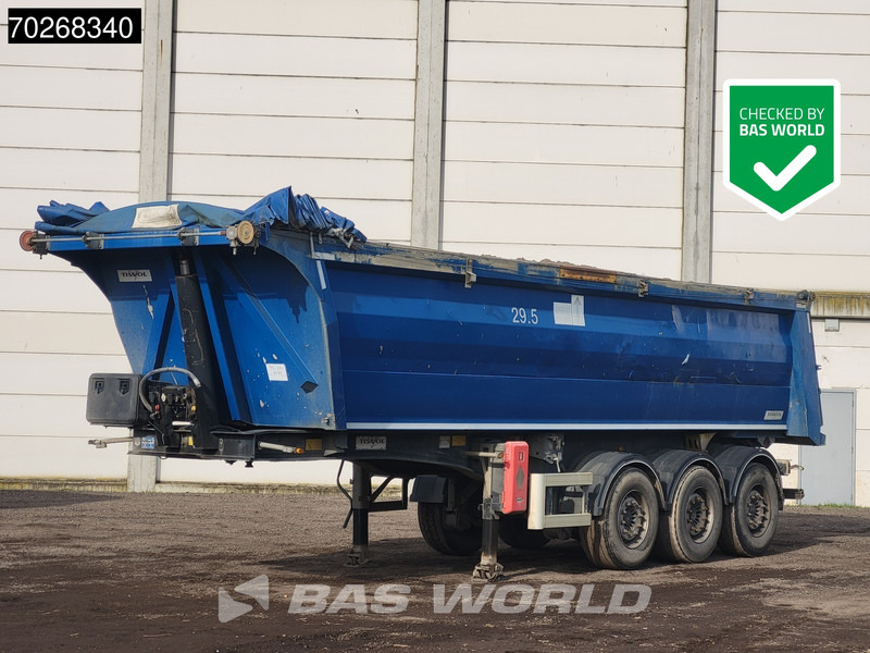 TISVOL 3 axles Liftachse 30m3 ALU - Semi-reboque basculante: foto 1 TISVOL 3 axles Liftachse 30m3 ALU - Semi-reboque basculante: foto 1