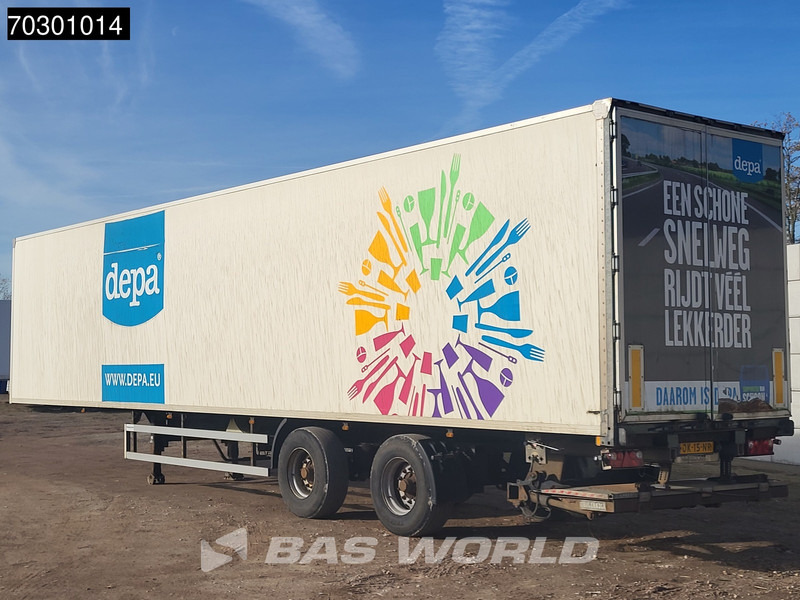 Tracon TO2 Tailgate Steering Axle - Semi-reboque furgão: foto 2 Tracon TO2 Tailgate Steering Axle - Semi-reboque furgão: foto 2