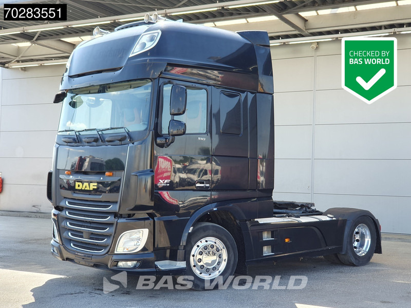 DAF XF 510 4X2 SSC Retarder 2x Tanks Alcoa's Standklima Leather - Tractor: foto 1 DAF XF 510 4X2 SSC Retarder 2x Tanks Alcoa's Standklima Leather - Tractor: foto 1