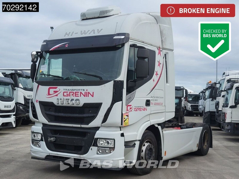 Iveco Stralis 510 4X2 BROKEN ENGINE! Retarder Standairco ACC Euro 6 - Tractor: foto 1 Iveco Stralis 510 4X2 BROKEN ENGINE! Retarder Standairco ACC Euro 6 - Tractor: foto 1