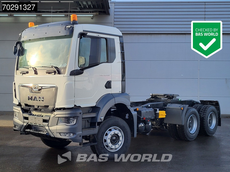 MAN TGS 33.400 6X4 NEW! Full-Steel Big-Axle Drumbrakes LED Euro 2 - Tractor: foto 1 MAN TGS 33.400 6X4 NEW! Full-Steel Big-Axle Drumbrakes LED Euro 2 - Tractor: foto 1